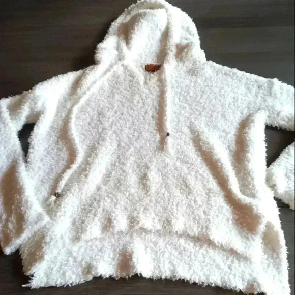 NWOT POL Fuzzy Hoodie - Picture 1 of 3
